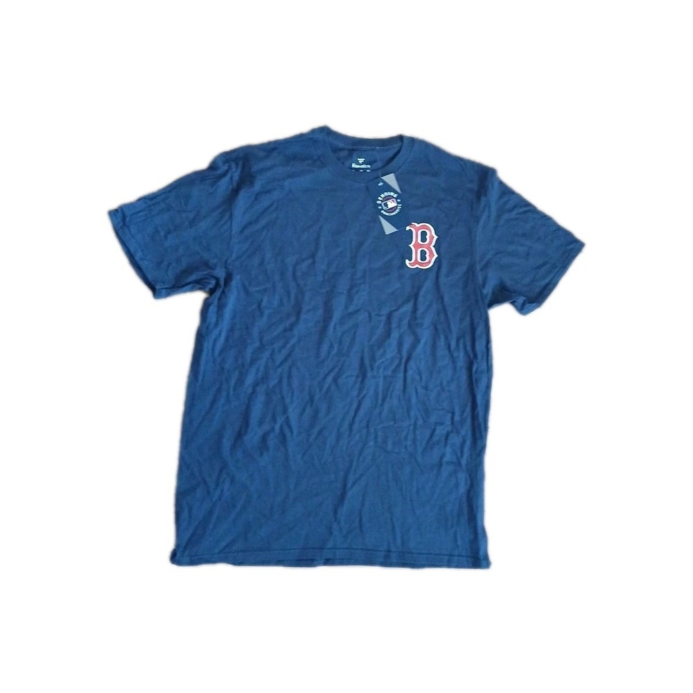 Boston Red Sox Logo MLB MITCHELL & NESS Men's Short Sleeve Shirt XL